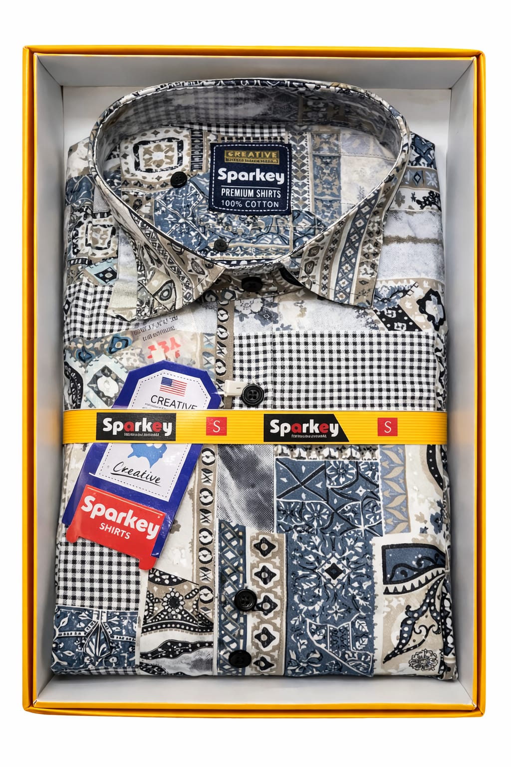 Printed Cotton Shirt